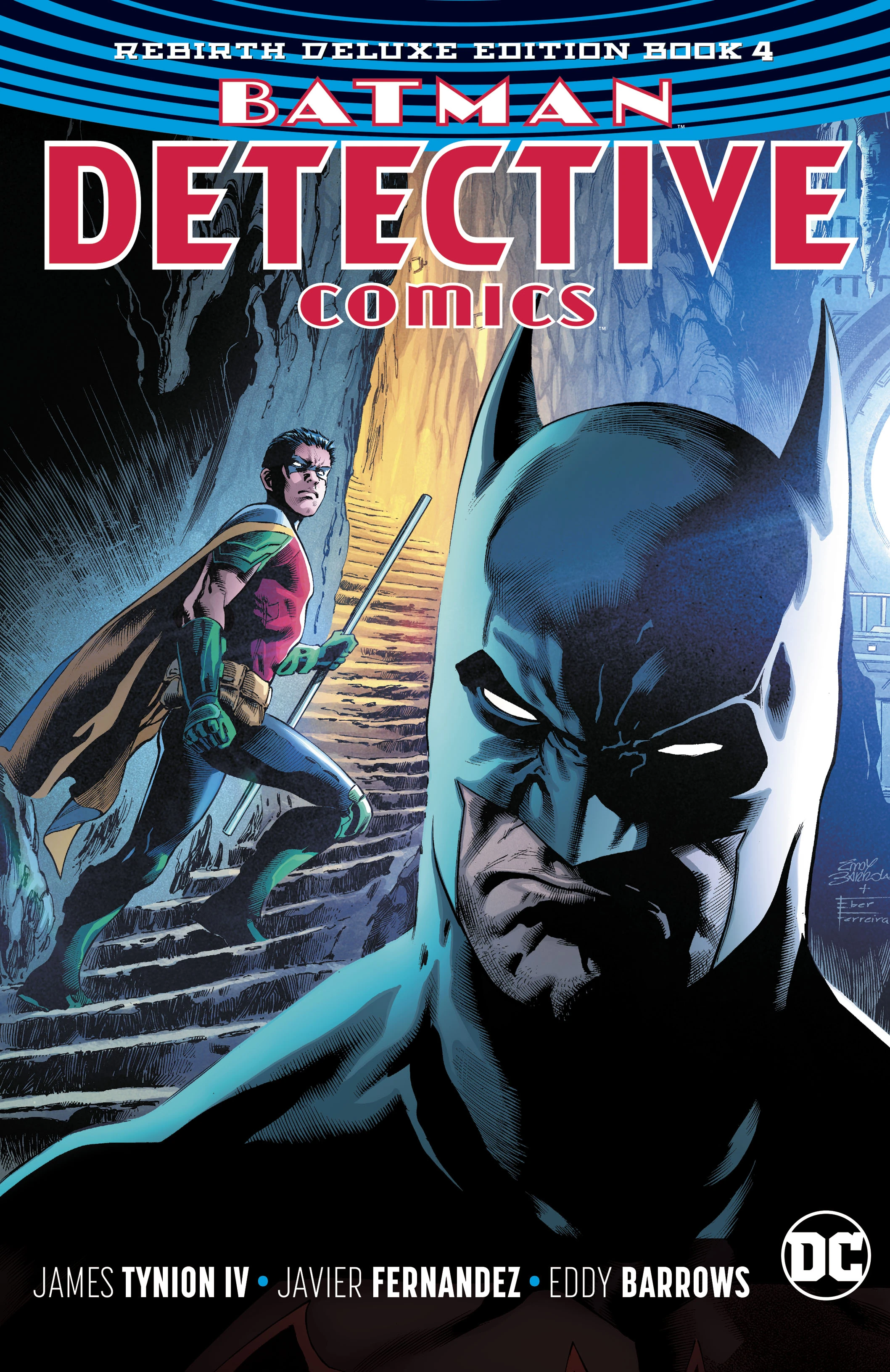 Detective Comics: The Rebirth Deluxe Edition Book 4 (DC, 2019) cover